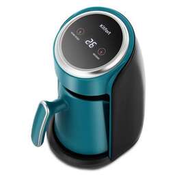 KITFORT Кофеварка КТ-7457, электрическая турка, бирюзовый / черный