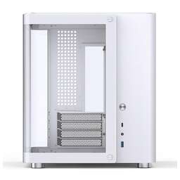 JONSBO Корпус mATX TK-1 2.0, Mini-Tower, без БП, белый [tk-1 2.0 white]