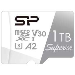 SILICON POWER Флеш карта microSDXC 1TB SP001TBSTXDA2V20SP Superior + adapter