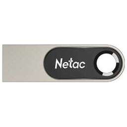 NETAC Флешка USB U278 32ГБ, USB2.0, серебристый [nt03u278n-032g-20pn]