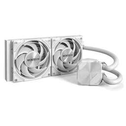 MONTECH Система водяного охлаждения HyperFlow Silent 240, 4-pin, белый, 120мм, Ret [hs240wh]