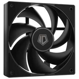 ID-COOLING Вентилятор для корпуса AF-125-K (120mm, 2000rpm, 78.25 CFM, 29.85 дБ, PWM 4-pin, black) (AF-125-K)