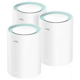 CUDY Маршрутизатор M1500(3-Pack) Gigabit Wi-Fi 6 Mesh Solution