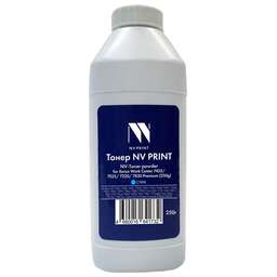 NV PRINT Тонер + девелопер для Xerox WorkCenter 7425, 7525, 7220, 7830 Premium (250г) Cyan совместимый