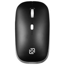OKLICK Мышь Оклик 599MWB черный оптическая (1600dpi) silent беспроводная BT/Radio USB для ноутбука (4but)