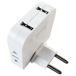 СПУТНИК SRP204USB 10А 2 гнезда-розетки + 2 USB