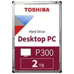 TOSHIBA Жесткий диск P300 HDWD320UZSVA, 2ТБ, HDD, SATA III, 3.5"