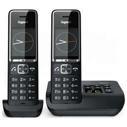 GIGASET Р/Телефон Dect Comfort 550A DUO RUS черный (труб. в компл.:2шт) автооветчик АОН