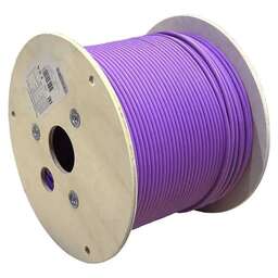 LANMASTER Кабель информационный LAN-6AUMTP-HFLT-VI кат.6A UTP 4 пары 23AWG LSZH внутренний 305м фиолетовый