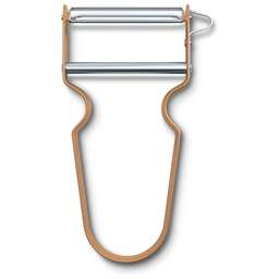 VICTORINOX Овощечистка для овощей и фруктов Rex бежевый упак.:европодвес (6.0900.12)