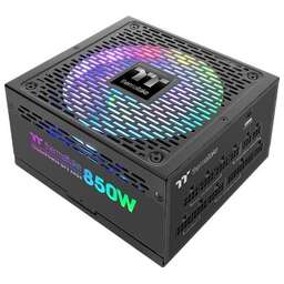 THERMALTAKE Блок питания ATX 850W Toughpower GF2 ARGB 80+ gold 24pin APFC 140mm fan color LED 9xSATA Cab Manag RTL