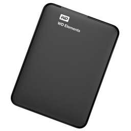 WESTERN DIGITAL Жесткий диск внешний Elements Portable WDBUZG0010BBK-WESN (Black) 1TB 2,5" USB 3.0 External /