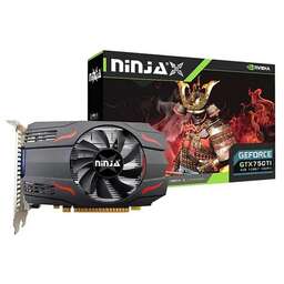 NINJA (SINOTEX) Видеокарта GTX750Ti 2GB GDDR5 128bit VGA DVI HDMI 1FAN RTL