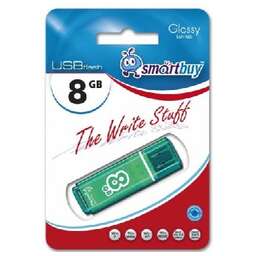 SMARTBUY (SB8GBGS-G) 8GB GLOSSY SERIES GREEN