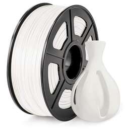 NV PRINT Филамент NVPRINT ASA White для 3D печати диаметр 1.75мм длина 330 метров масса 1 кг