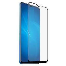 DF Защитное стекло для экрана vColor-21 черный для Vivo Y53s 4G/Y31/Y31s 2.5D 1шт. ( VCOLOR-21 (BLACK))