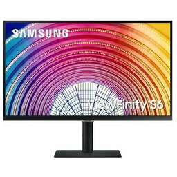 SAMSUNG 27" Монитор ViewFinity S6 S27A600NAU, 2560x1440, IPS, 75Гц, 1хHDMI, 1хDP, черный