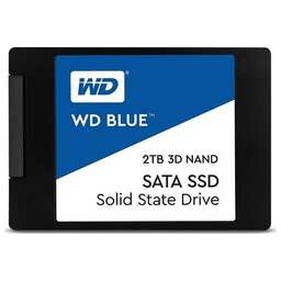 WD SSD накопитель Blue SA510 S200T3B0A 2ТБ, 2.5", SATA III, SATA