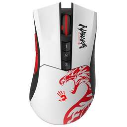 A4TECH Мышь Bloody R90 Plus Naraka белый/рисунок оптическая 5000dpi беспров. USB 7but