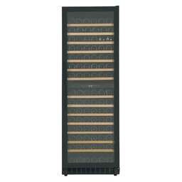 HYUNDAI Винный шкаф HBWC 1765 DC, вместимость: 171 бутылок, 415л, 177см, черный