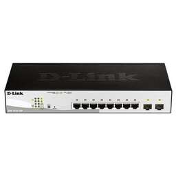D-LINK Коммутатор DGS-1210-10P, управляемый [dgs-1210-10p/fl2a]