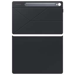 SAMSUNG Чехол для Galaxy Tab S9/S9 FE/S10 FE Smart Book Cover полиуретан черный (EF-BX710PBEGRU)