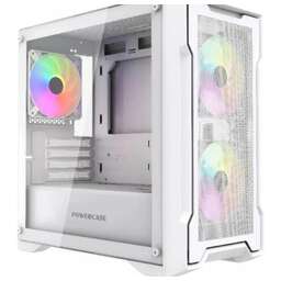 Powercase Mistral Micro X3W ARGB White (CMMXW-A3)