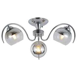 HIPER Люстра H217-3 потолоч. хром/прозрач