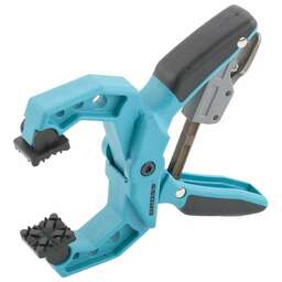 GROSS Струбцина клещеобразная 4, пластиковый корпус, храповой механизм жесткой фиксации, 100 мм 20805