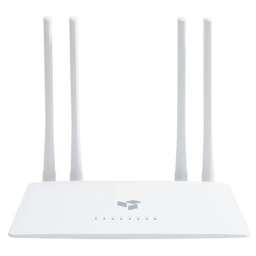 SNR Wi-Fi роутер -RT522-F41, Wi-Fi 5, AC1200, 2.4/5ГГц, 4 LAN, белый