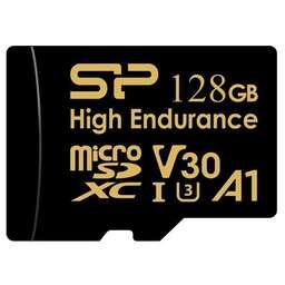 SILICON POWER Карта памяти Superior Pro microSDXC SP128GBSTXDV3V1H 128GB A1, V30, UHS-I Class 3 (U3)