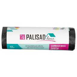 PALISAD HOME Пакеты для мусора 120 л x 10 шт. серые, Home Palisad 927135