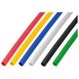 REXANT (29-0153) ТЕРМОУСАЖИВАЕМЫЕ ТРУБКИ 3,5/1,75 ММ, НАБОР ПЯТЬ ЦВЕТОВ, УПАКОВКА 50 ШТ. ПО 1 М