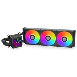 LIAN-LI Система водяного охлаждения Galahad II LCD 360 ARGB Soc-AM5/AM4/1200/1700/1851 черный 79.9-30dB Al+Cu LCD Ret (G89.GA2ALCD36B.00)