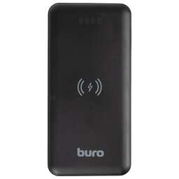 BURO Внешний аккумулятор (Power Bank) BPW10E, 10000мAч, черный [bpw10e10pbk]