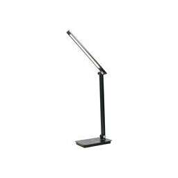 ULTRAFLASH (15724) UF-834 C02 черный (Led св-к настольный, 8Вт, 5 ССТ, диммируемый, ночник, таймер, зарядка)