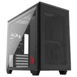 BLOODY Корпус mATX BD-CC117F, Mini-Tower, без БП, черный [bd-cc117f-bk]