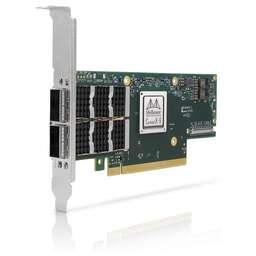 MELLANOX Сетевой адаптер MCX653106A-ECAT-SP ConnectX®-6 VPI adapter card, 100Gb/s (HDR100, EDR IB and 100GbE), dual-port QSFP56, PCIe3.0/4.0 x16, tall bracket, single pack (488487)
