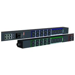 ELEMY Блок распределения питания IPDU-5936 верт.размещ. 12xC19 30xC13 с мониторингом 3x16A IEC 60309 2.4м