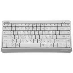 A4TECH Клавиатура FBK11 белый/серый USB беспроводная BT/Radio slim (FBK11 WHITE)
