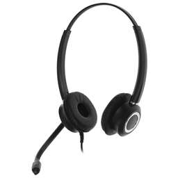 NONAME Наушники с микрофоном VT VT6200-D черный/серебристый 2.1м накладные USB оголовье (VT6200-D)