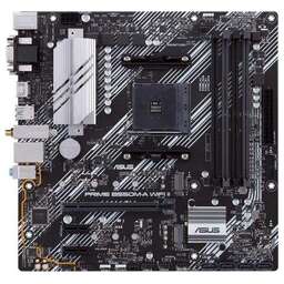 ASUS Материнская плата PRIME B550M-A WIFI II Soc-AM4 AMD B550 4xDDR4 mATX AC`97 8ch(7.1) GbLAN RAID+VGA+DVI+HDMI