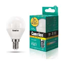 CAMELION (12027) LED5-G45/830/E14/5Вт