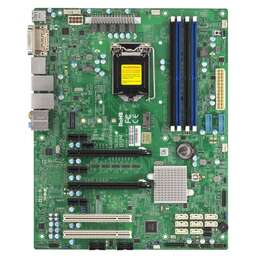 SUPERMICRO Материнcкая плата MBD-X11SAE-B (заглушка (MCP-260-00063-1) +2 провада CBL-0044L ) {10}