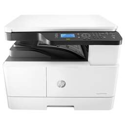 HP LaserJet M438n А4, МФУ, лазерное,черно-белое, 22стр/мин, 1200dpi, 600МГц, 256Мб, USB/Ethernet, 4000стр/картридж, (8AF43A)(129908)