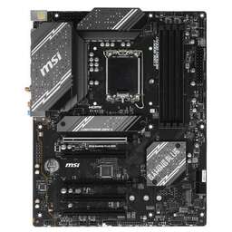 MSI Материнская плата B760 GAMING PLUS WIFI DDR4 Soc-1700 Intel B760 4xDDR4 ATX AC`97 8ch(7.1) 2.5Gg+HDMI+DP