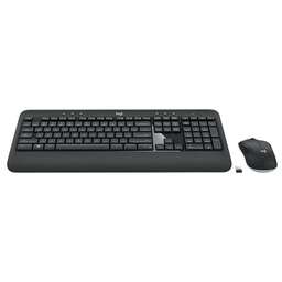 LOGITECH Беспроводная клавиатура + мышь MK540 RUS BLACK 920-008691