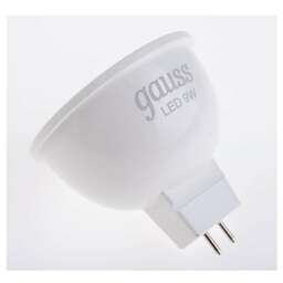 GAUSS Лампа LED GU5.3, рефлектор, 9Вт, 101505209, 10 шт