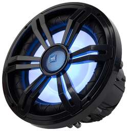 ACV MARINE MRS102DLB сабвуфер морской 10"с RGB подсветкой/черный/2+2Ом/IPX4/RMS 300W