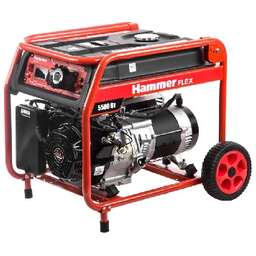 HAMMER(522792) Бензоэлектростанция Flex GN6000T 5.5КВт